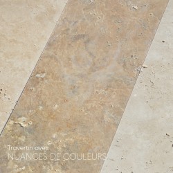 Palissade Travertin Beige Ivoire Modern Finish