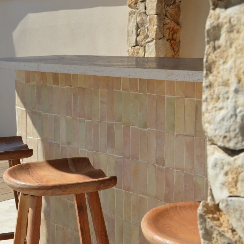 Bejmat Terre Cuite finition vieux patrimoine