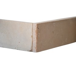 Plinthe Travertin Beige Ivoire Modern Finish