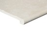 Nez de Marche retombé Travertin Beige Ivoire Modern Finish