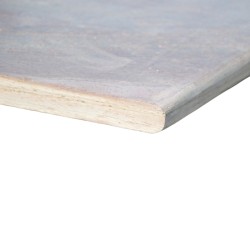 Margelle Metal Red finition brossée