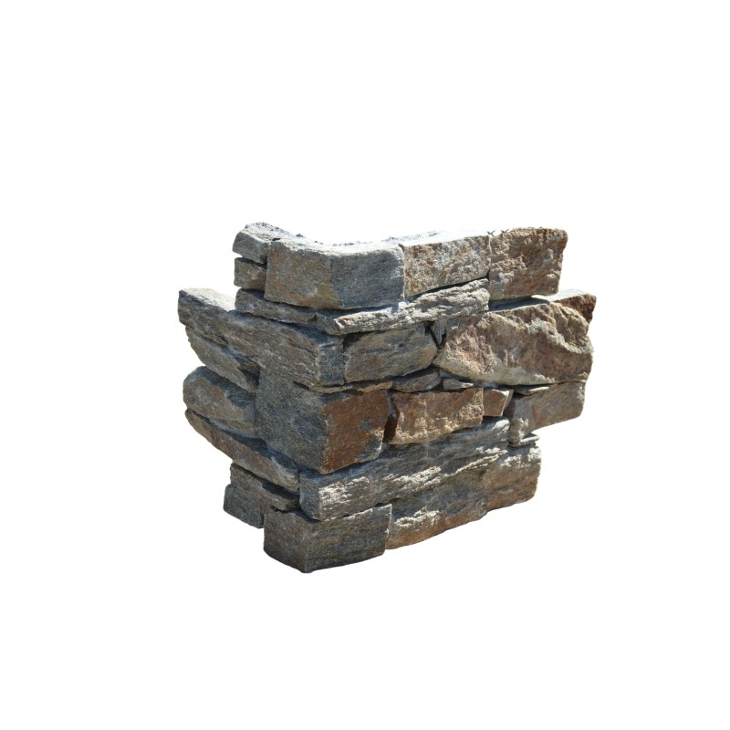 Angle Pierre de Parement Géopanel Gneiss Madale