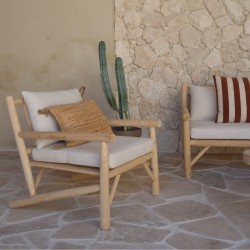 Opus Incertum Travertin Beige Classique finition vieillie tambour