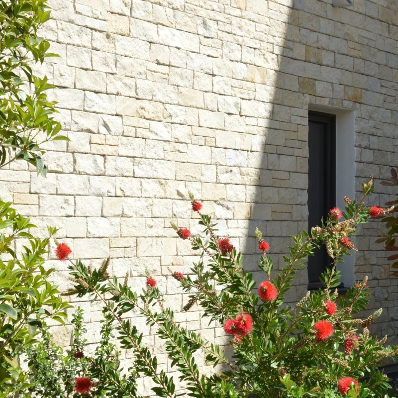 Plaquette Pearl Stone Fix Montpellier Beige Sable Clair