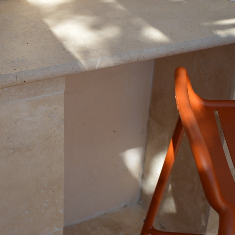 Marche Travertin Beige Ivoire Modern Finish