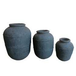 Pot Flora Pierre de Lave