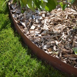 Bordure en Acier Corten