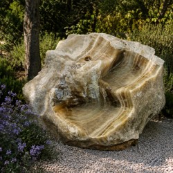 Monolithe Mini Pamukkale Marbre / Onyx