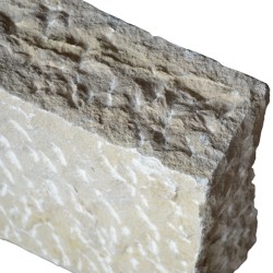Bordure Montpellier Beige Piqué Rustique