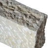 Bordure Montpellier Beige Piqué Rustique
