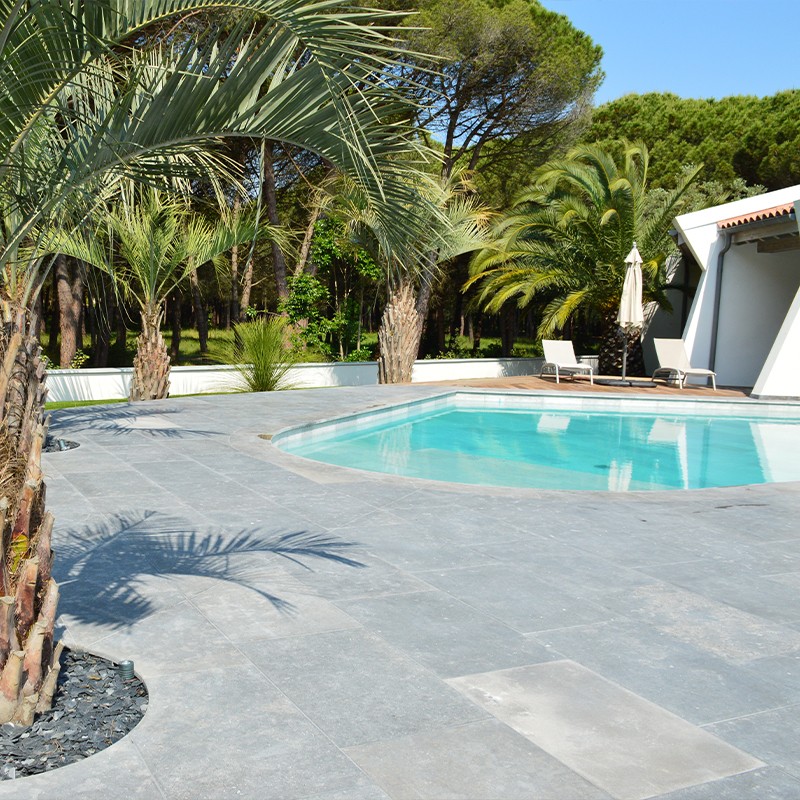 Dallage Auxerre finition vieillie