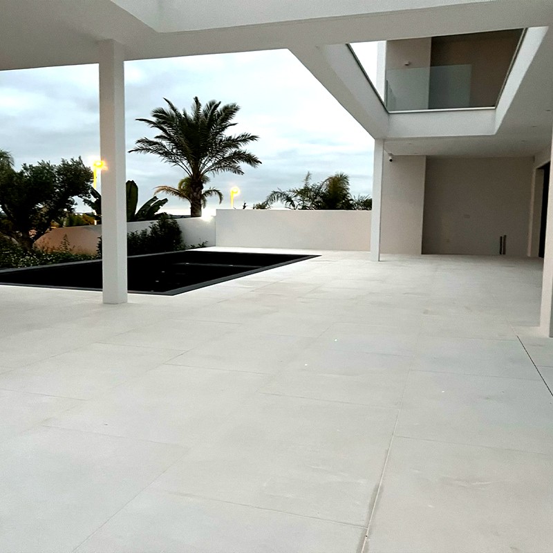 Dallage Saint Émilion finition sablée brossée