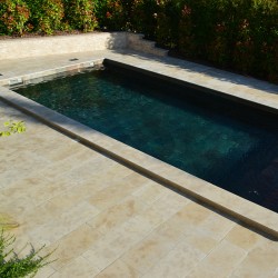 Dallage Montpellier Beige finition vieillie tambour