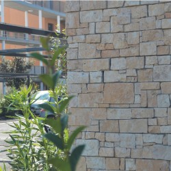 Plaquette Pearl Stone Fix Calcaire Clair