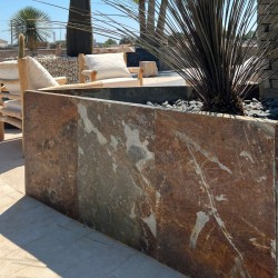 Pas Japonais Ardoise Corten