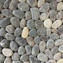 Mosaïque Galet sur trame