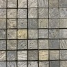 Mosaïque Carré 2,5 x 2,5 cm sur trame