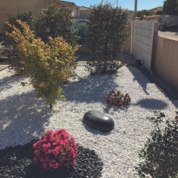 Galet Poli Géant Noir