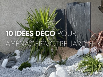 10 idées déco pour aménager votre jardin avec des granulats décoratifs